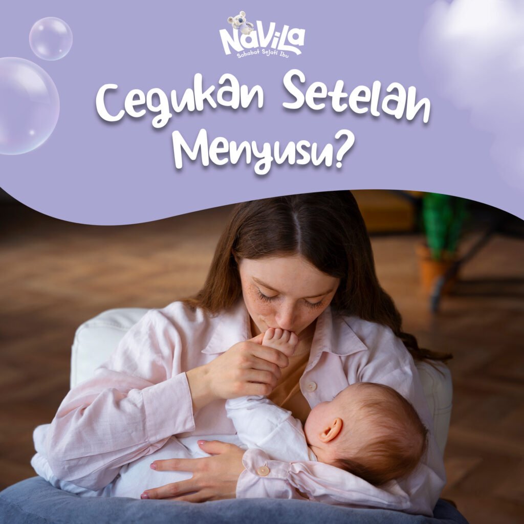 Bayi Cegukan Setelah Menyusu