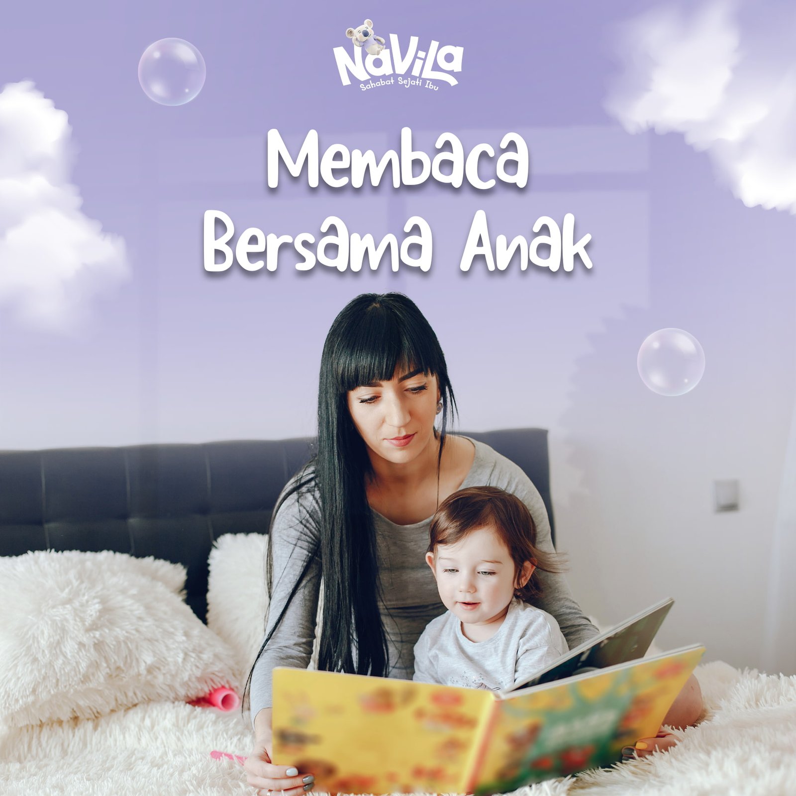 manfaat membacakan buku pada anak