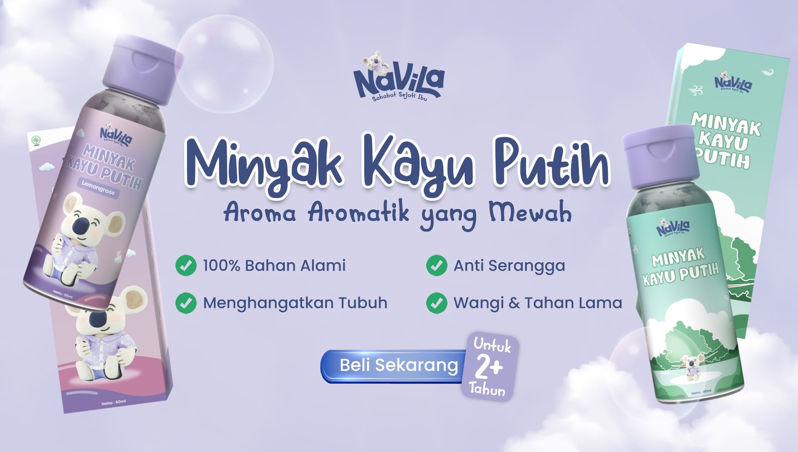 Minyak Kayu Putih Home Banner - Desktop