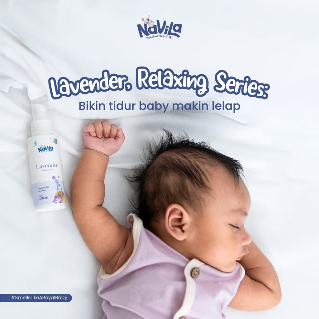 Minyak Telon Navila Lavender Relaxing