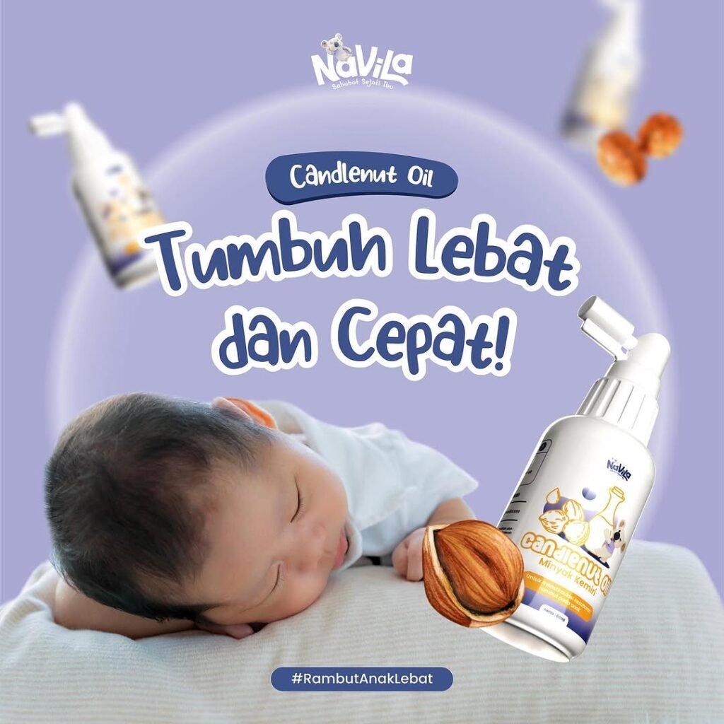 Cara Ampuh Merawat Rambut Bayi agar Lurus, Lembut, dan Lebat Sejak Dini