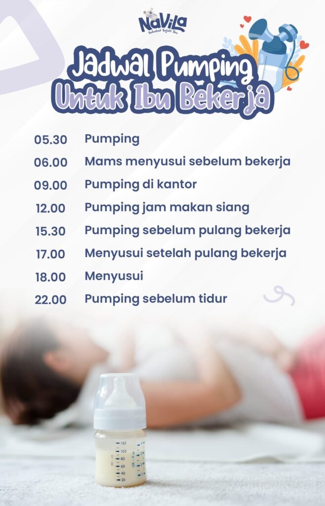 Jadwal Pumping untuk Ibu Bekerja
