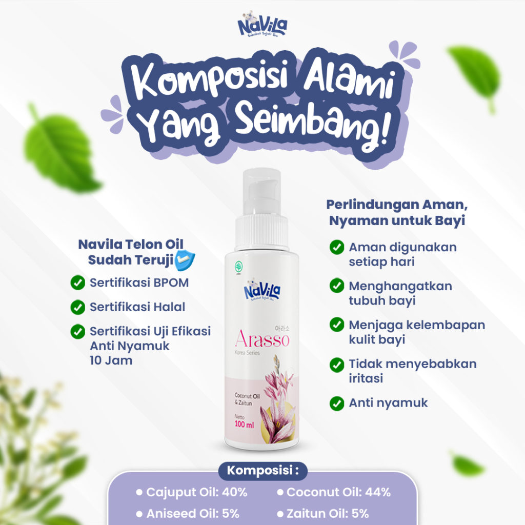 Komposisi Minyak Telon Navila