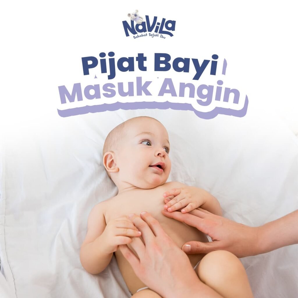 Teknik Pijat Bayi Masuk Angin yang Aman Agar Cepat Kentut
