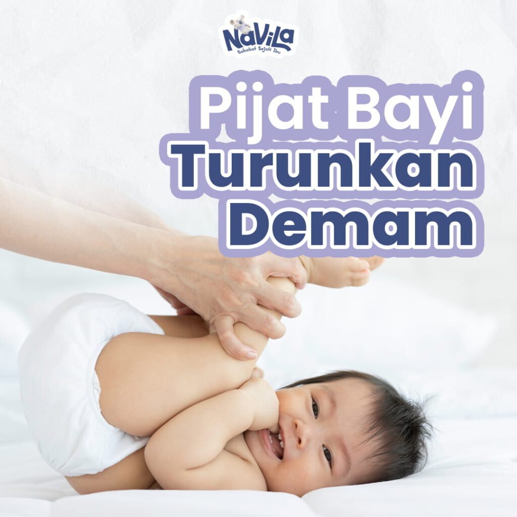 Cara Memijat Bayi dengan Minyak Telon untuk Meredakan Demam