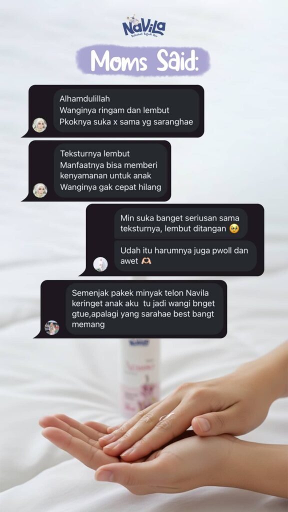 Testimoni Minyak Telon Navila